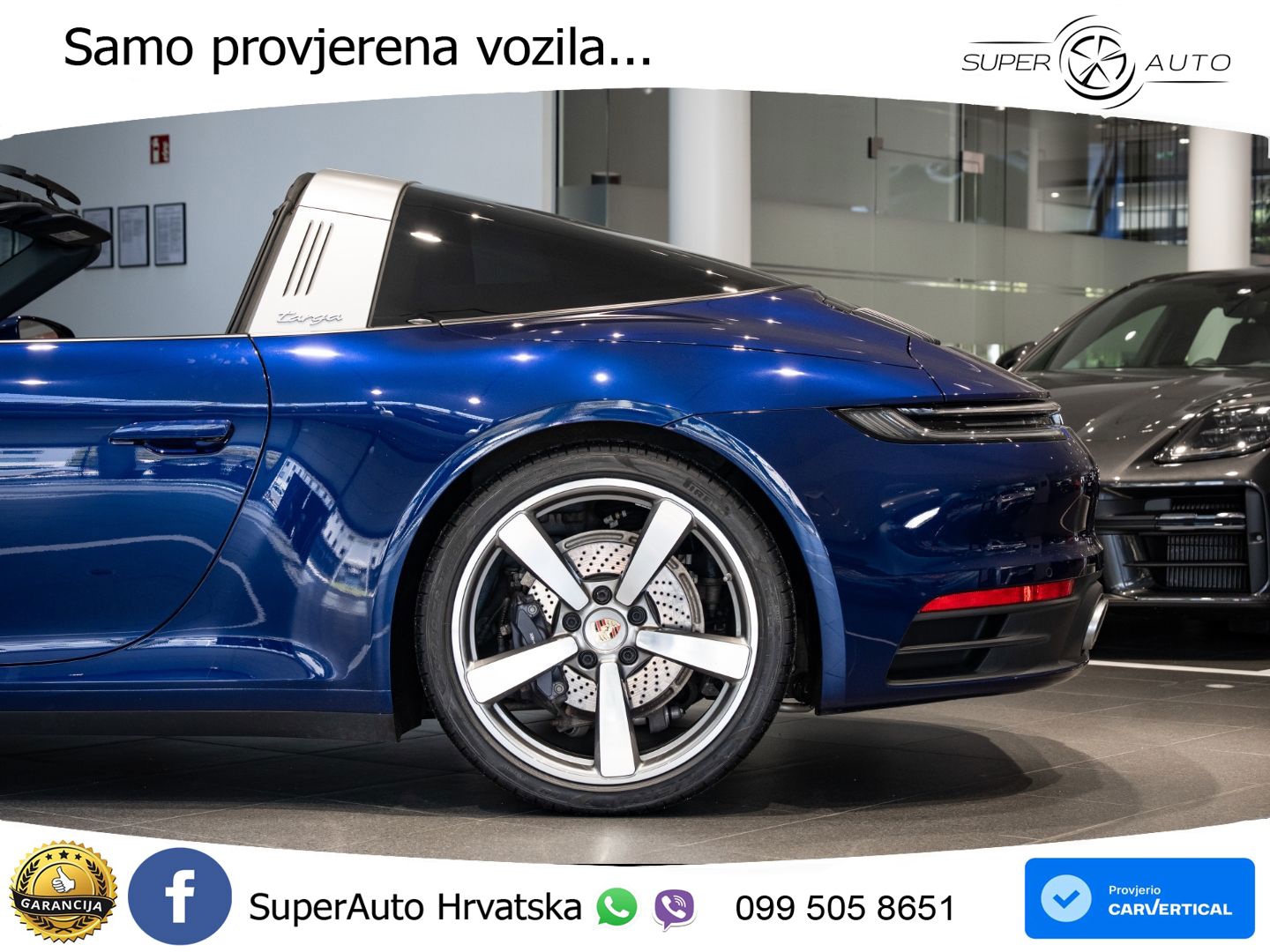Porsche 911 Targa 4 3.0 (385 KS) PDK LED+GR SJED+ACC