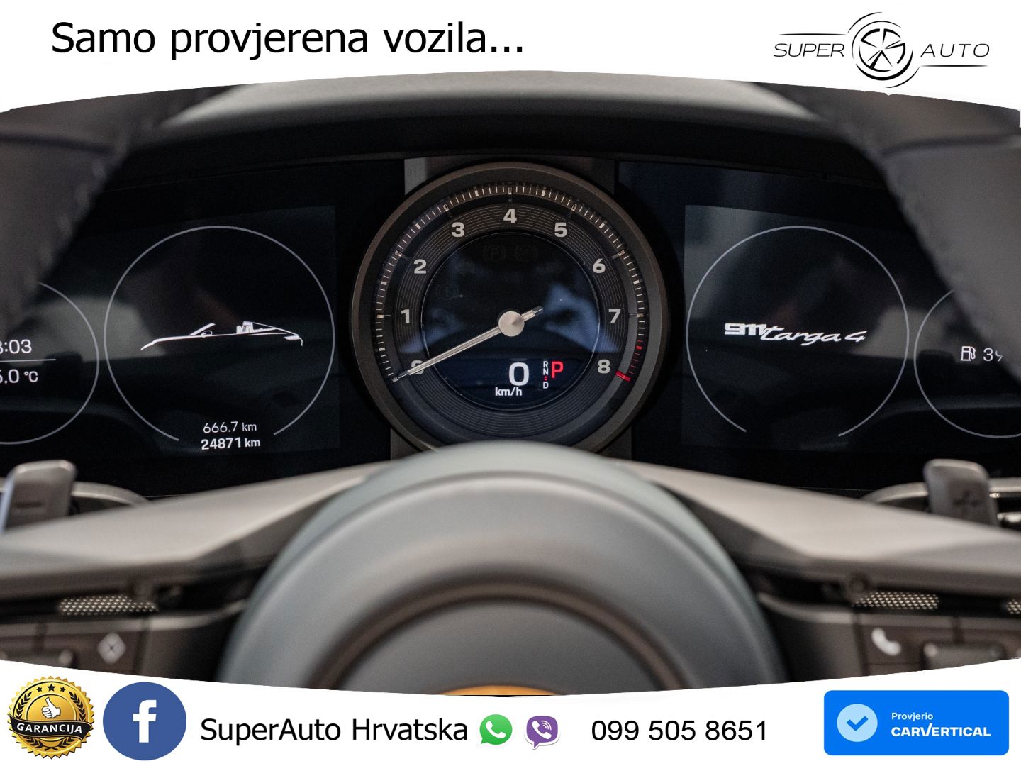 Porsche 911 Targa 4 3.0 (385 KS) PDK LED+GR SJED+ACC