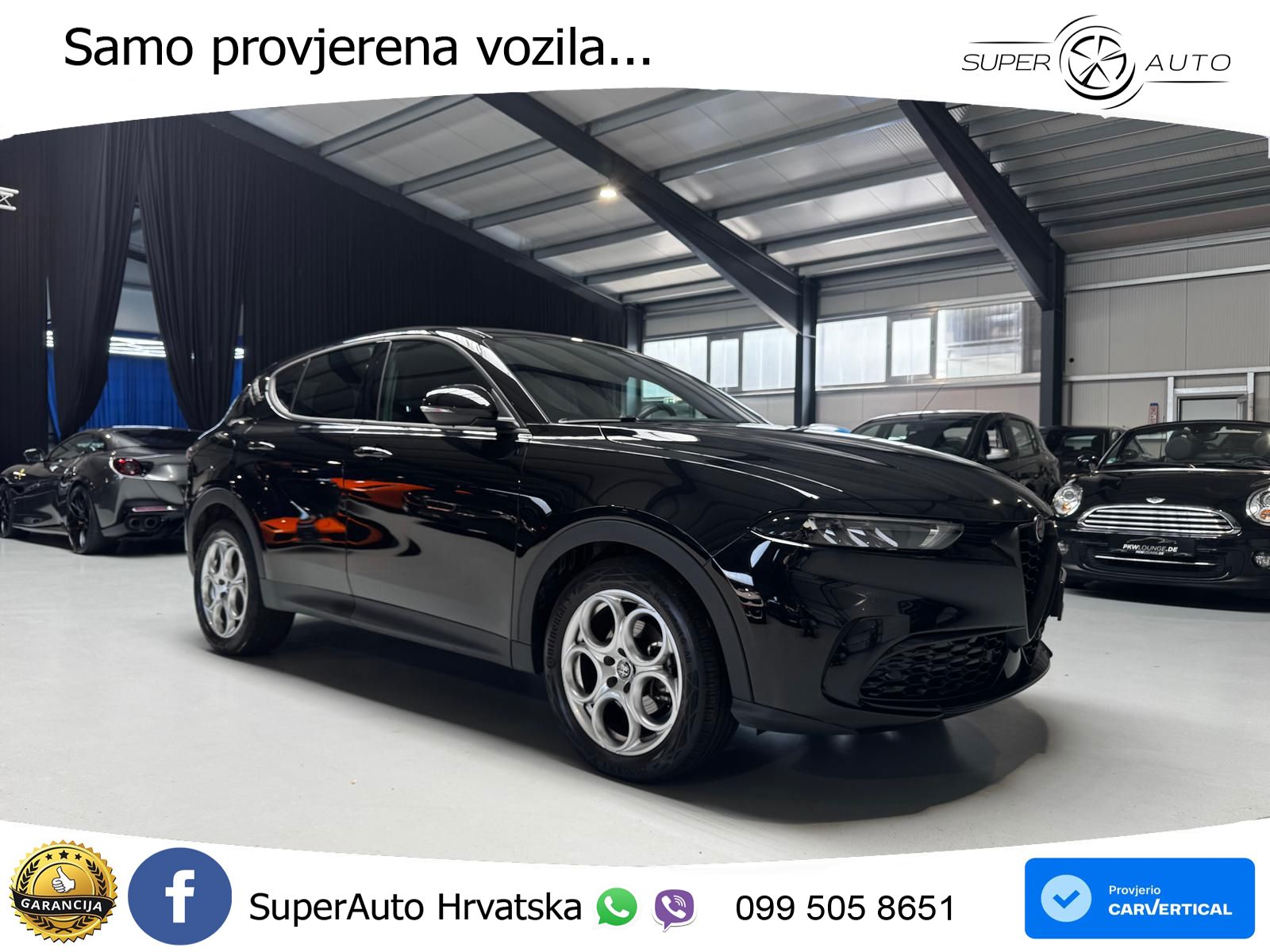 Alfa Romeo Tonale 1.5 Turbo (130 KS) 48V-Hybrid TCT LED+GR SJED+ACC