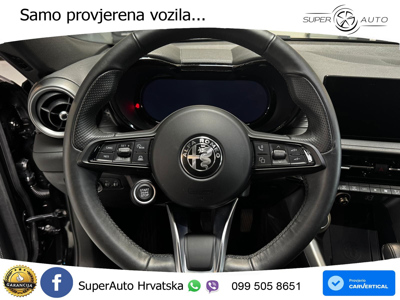 Alfa Romeo Tonale 1.5 Turbo (130 KS) 48V-Hybrid TCT LED+GR SJED+ACC