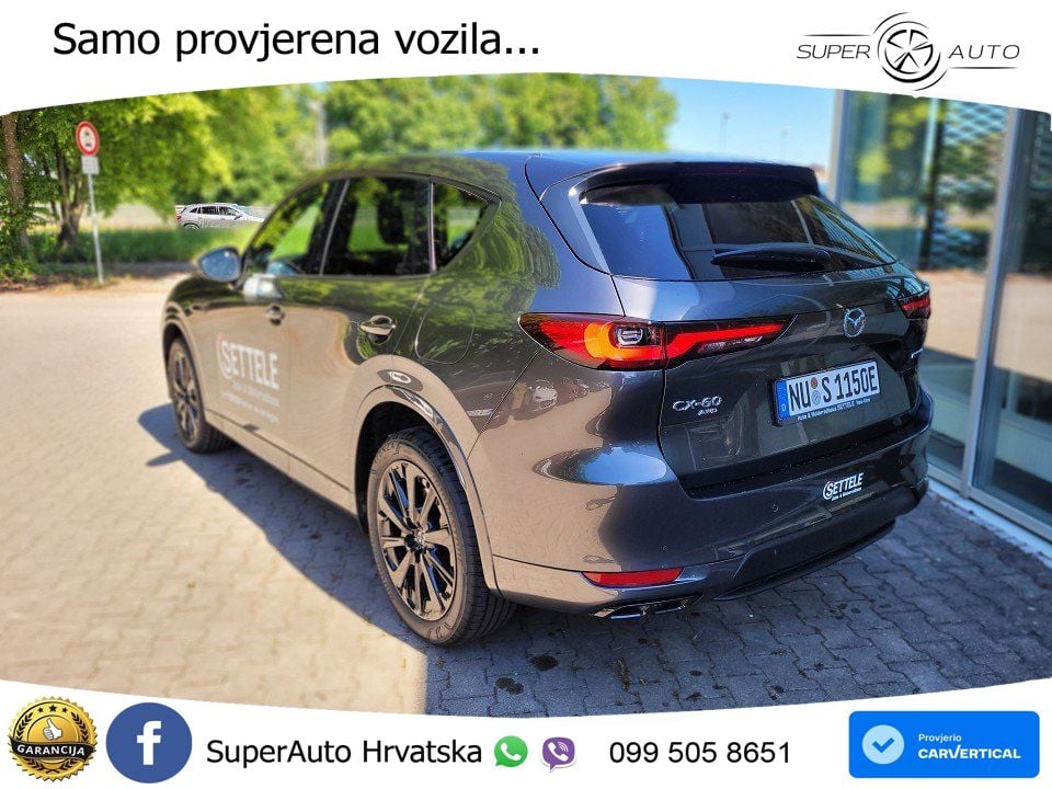 Mazda CX-60 2.5 e-Skyactiv (328 KS) AWD Automatic MATRIX+GR SJED+KAM