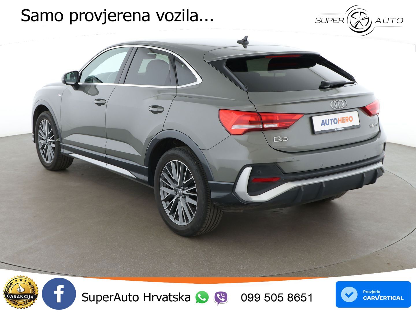 Audi Q3 II Sportback 35 TFSI (150 KS) S line LED+GR SJED+ACC