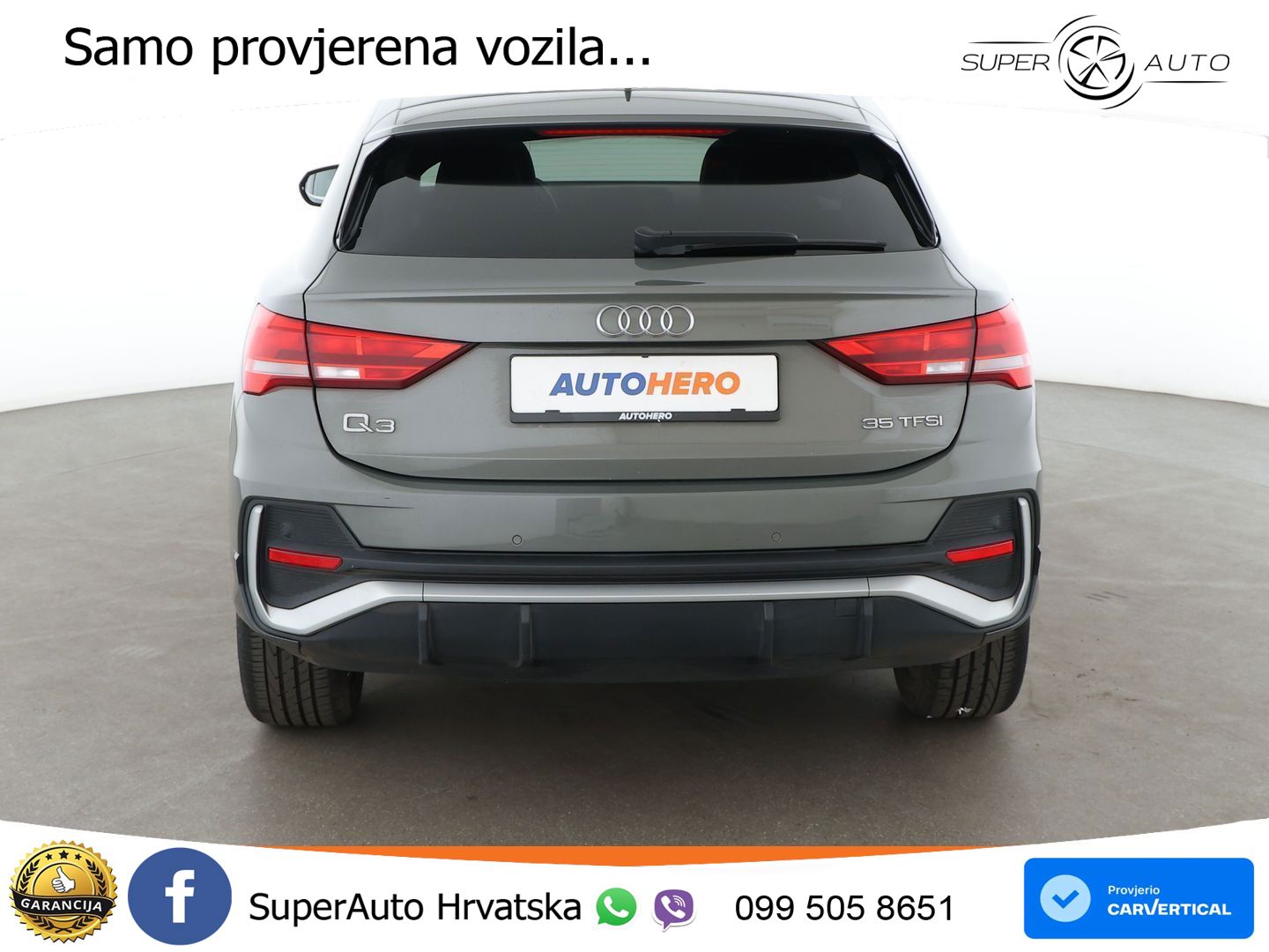 Audi Q3 II Sportback 35 TFSI (150 KS) S line LED+GR SJED+ACC