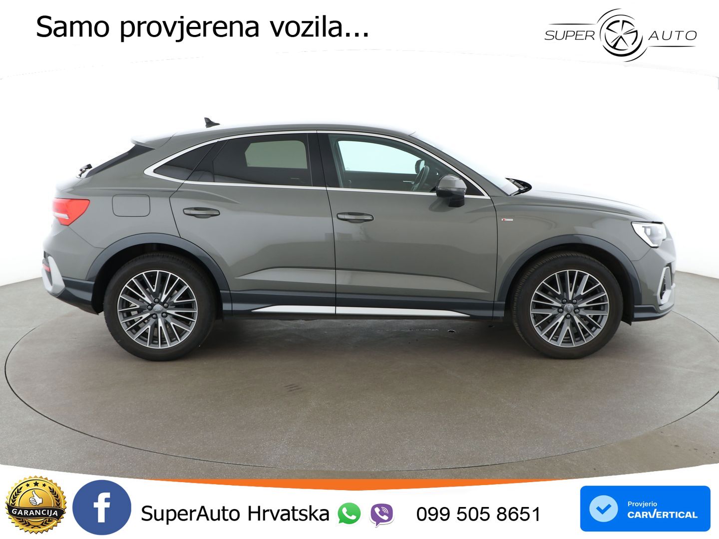 Audi Q3 II Sportback 35 TFSI (150 KS) S line LED+GR SJED+ACC