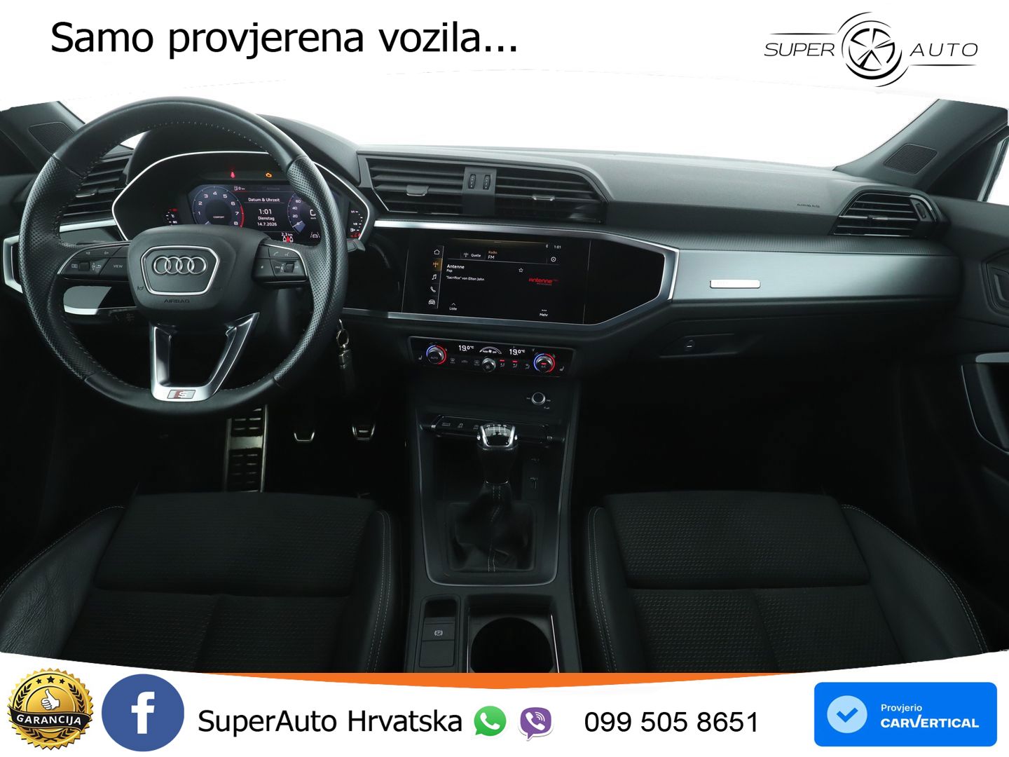 Audi Q3 II Sportback 35 TFSI (150 KS) S line LED+GR SJED+ACC