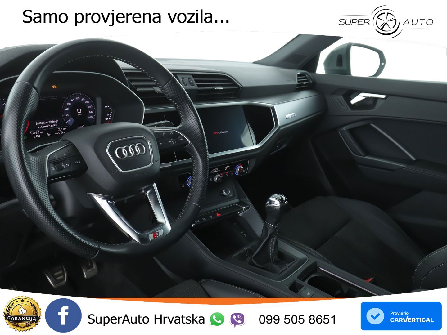 Audi Q3 II Sportback 35 TFSI (150 KS) S line LED+GR SJED+ACC