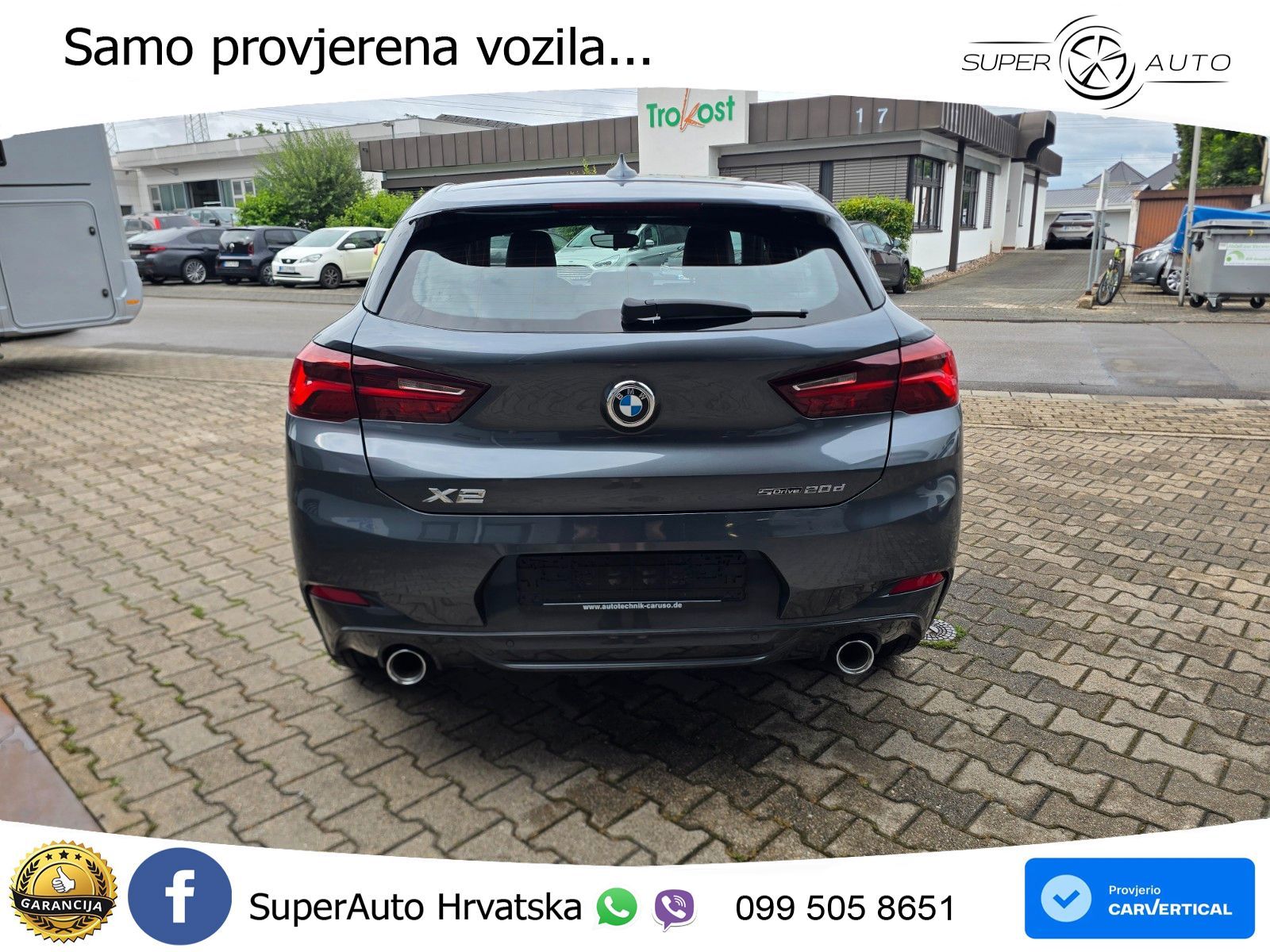 BMW X2 sDrive20d Steptronic M Sport LED+GR SJED+ACC