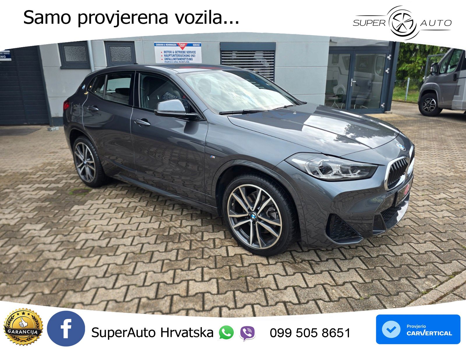 BMW X2 sDrive20d Steptronic M Sport LED+GR SJED+ACC