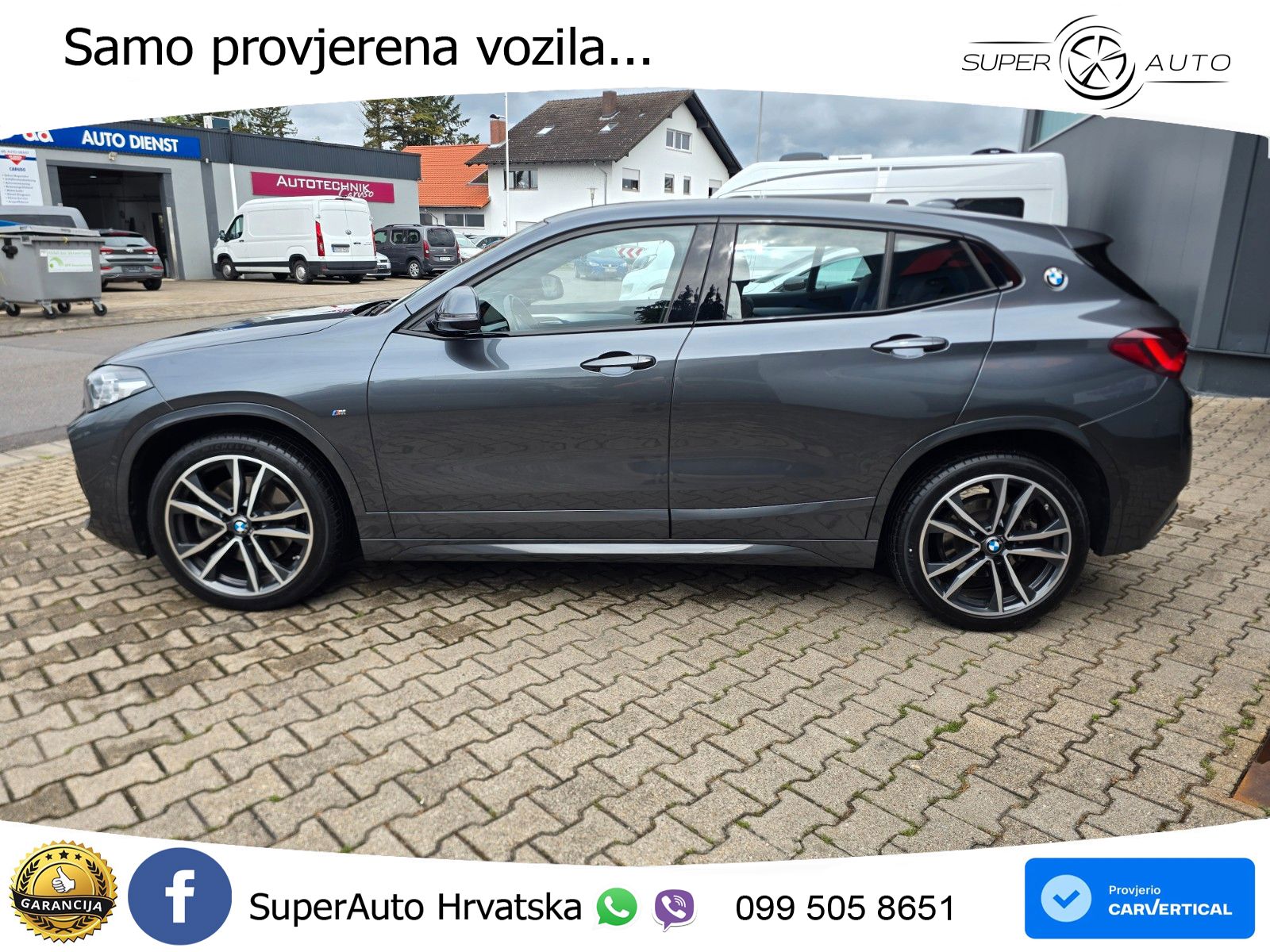 BMW X2 sDrive20d Steptronic M Sport LED+GR SJED+ACC