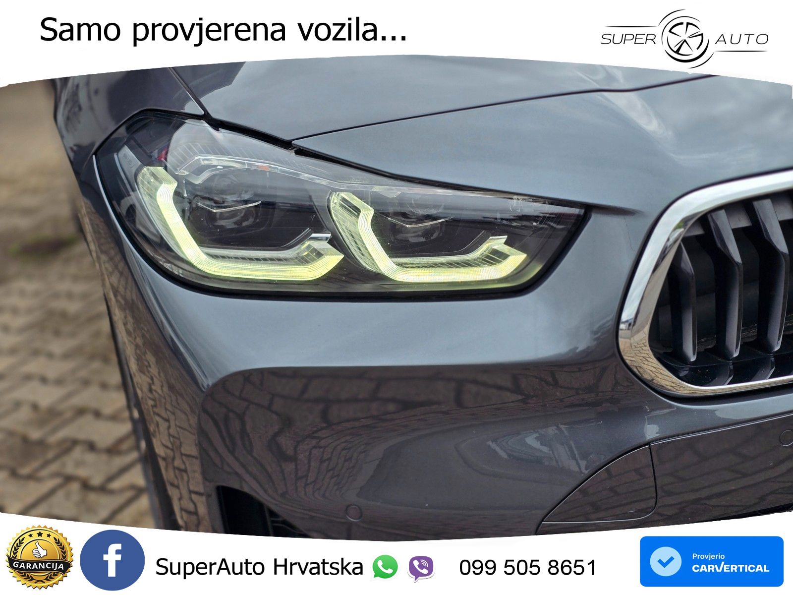 BMW X2 sDrive20d Steptronic M Sport LED+GR SJED+ACC