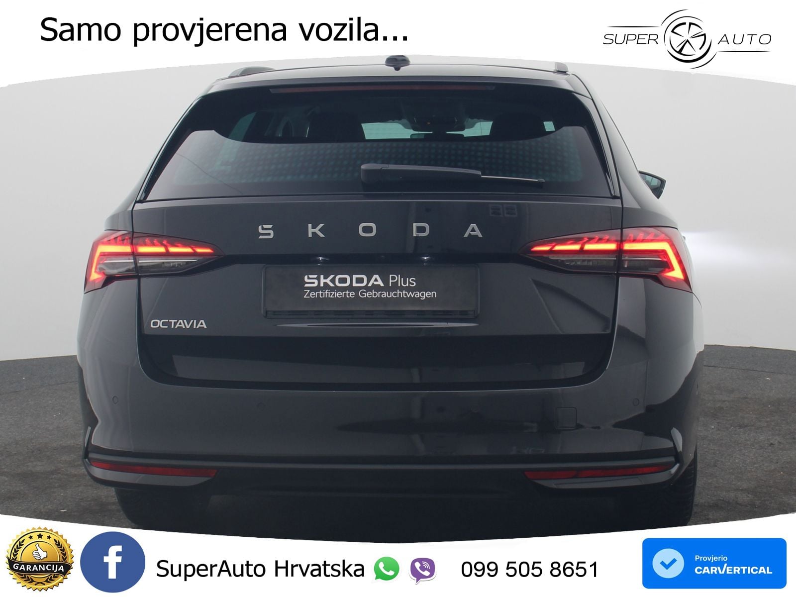 Škoda Octavia Combi 2.0 TDI (150 KS) DSG LED+GR SJED+ACC