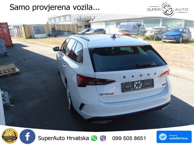 Škoda Octavia Combi RS 2.0 TDI (200 KS) 4x4 DSG LED+GR SJED+ACC
