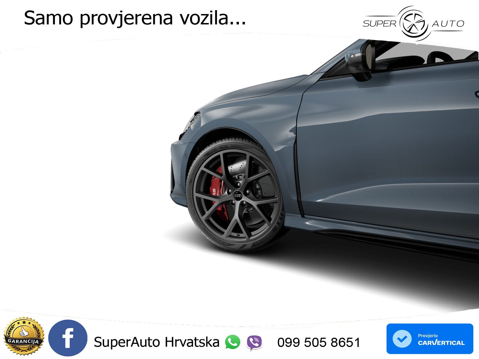 Audi RS3 Sportback 2.5 TFSI (400 KS) quattro S tronic LED+GR SJED+ACC