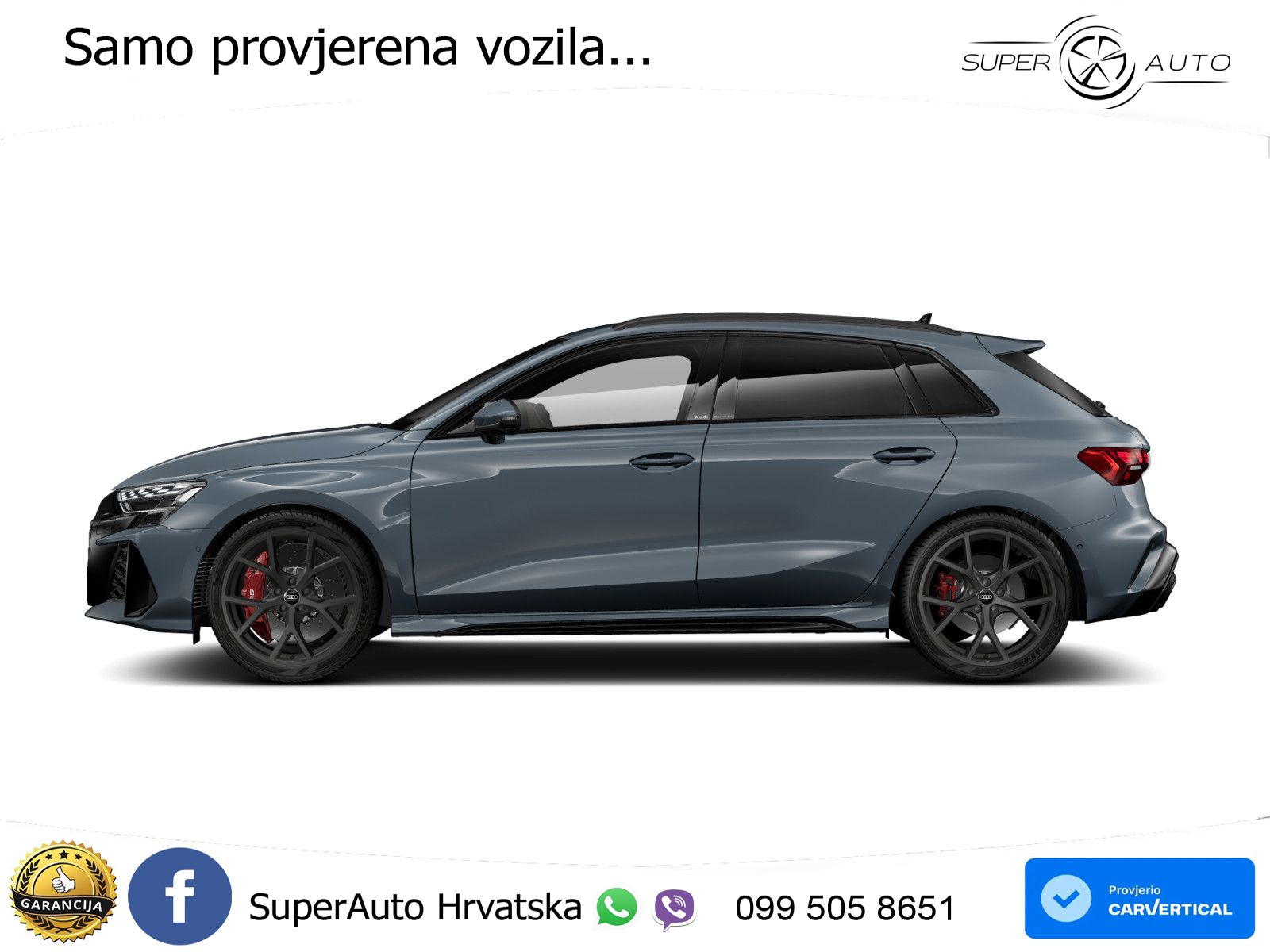 Audi RS3 Sportback 2.5 TFSI (400 KS) quattro S tronic LED+GR SJED+ACC
