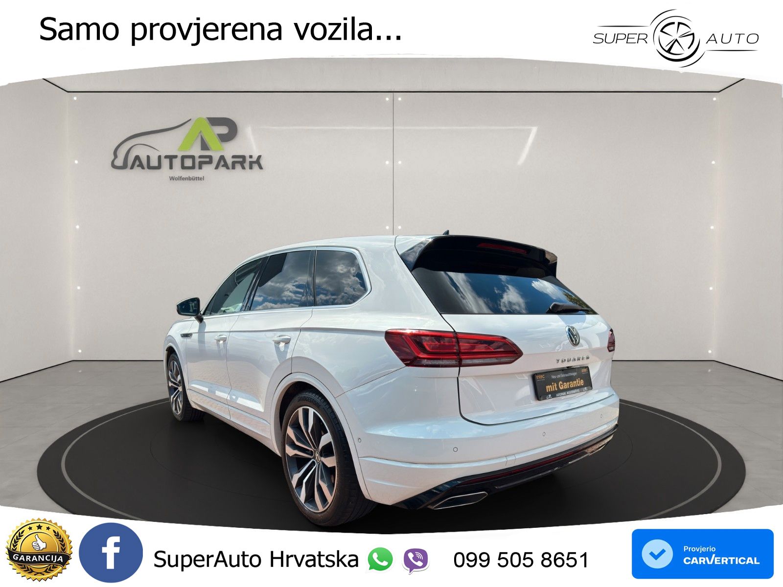Volkswagen Touareg 3.0 V6 TDI (231 KS) 4MOTION Tiptronic R-Line ZRAČNI+ACC+GR SJED+KAM