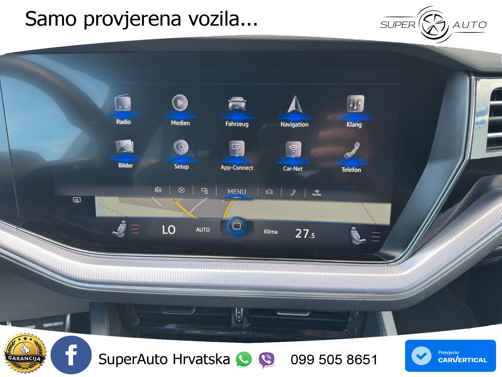 Volkswagen Touareg 3.0 V6 TDI (231 KS) 4MOTION Tiptronic R-Line ZRAČNI+ACC+GR SJED+KAM