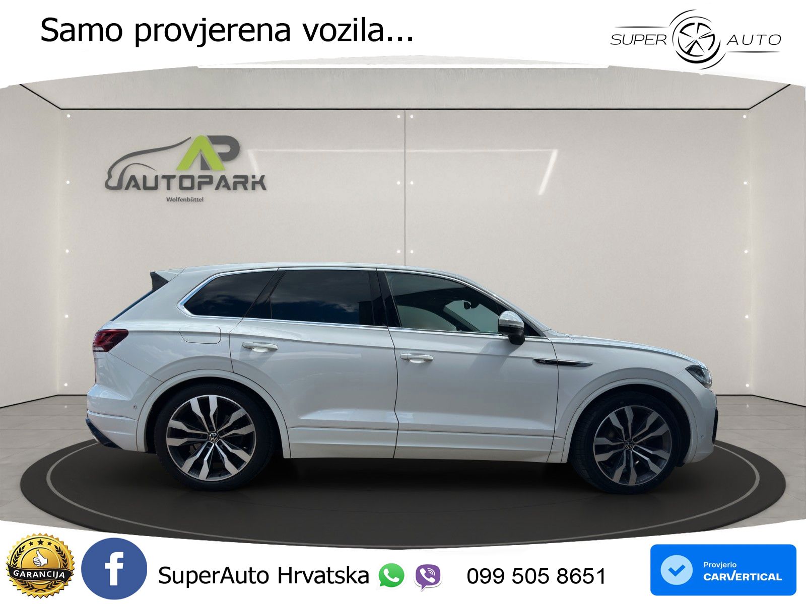 Volkswagen Touareg 3.0 V6 TDI (231 KS) 4MOTION Tiptronic R-Line ZRAČNI+ACC+GR SJED+KAM