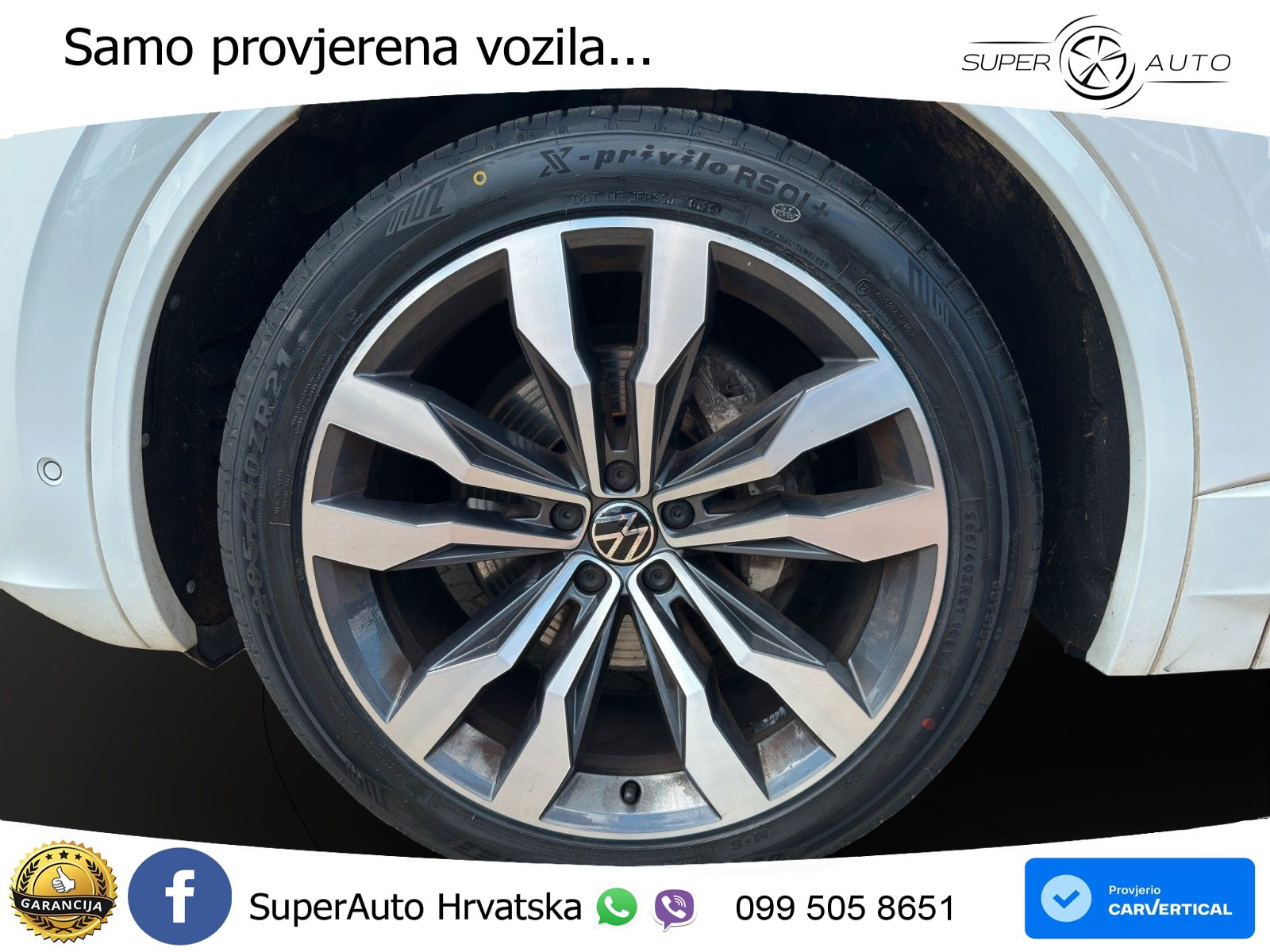 Volkswagen Touareg 3.0 V6 TDI (231 KS) 4MOTION Tiptronic R-Line ZRAČNI+ACC+GR SJED+KAM