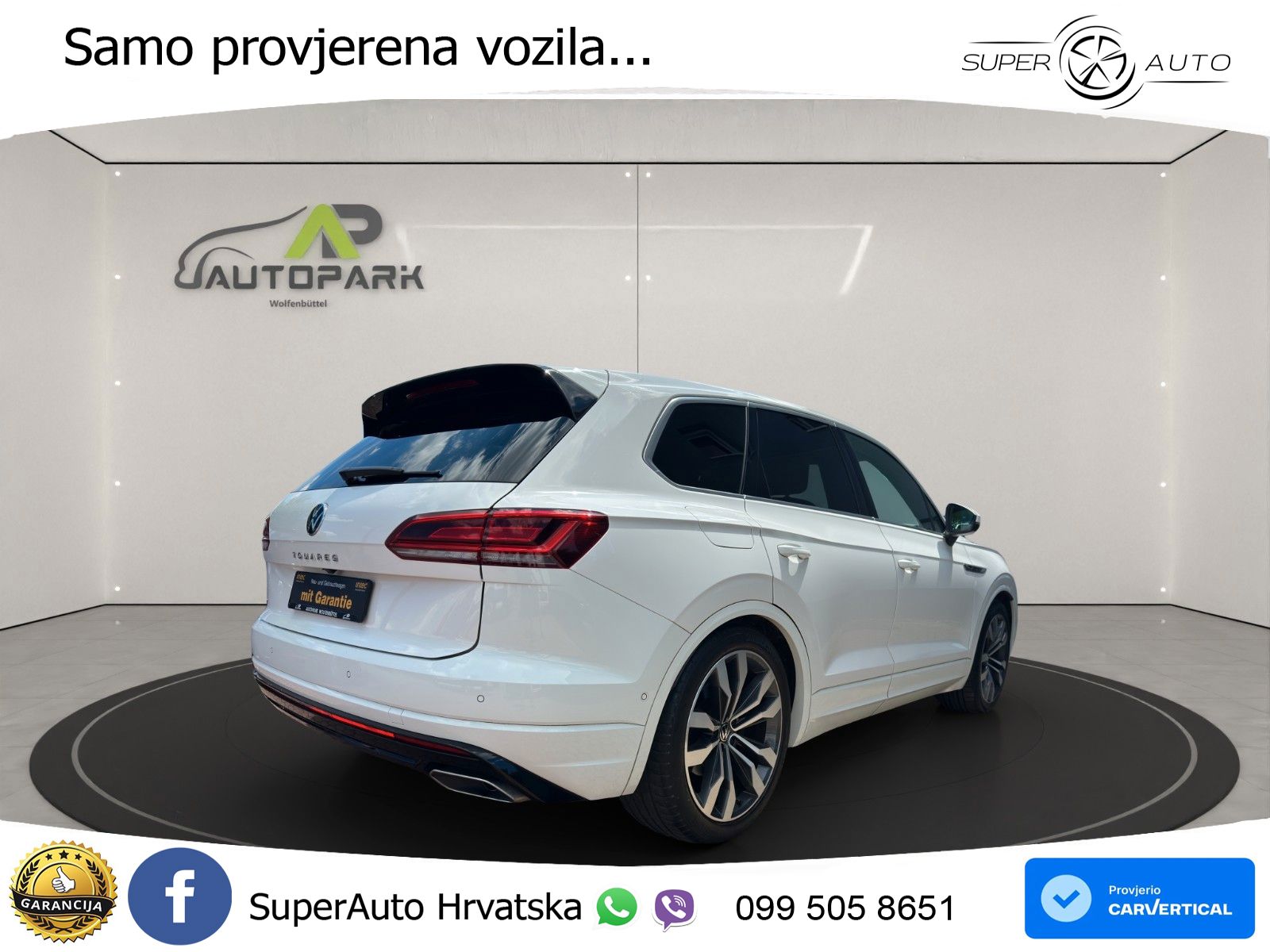 Volkswagen Touareg 3.0 V6 TDI (231 KS) 4MOTION Tiptronic R-Line ZRAČNI+ACC+GR SJED+KAM