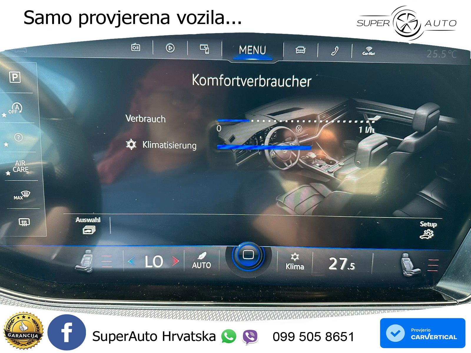 Volkswagen Touareg 3.0 V6 TDI (231 KS) 4MOTION Tiptronic R-Line ZRAČNI+ACC+GR SJED+KAM