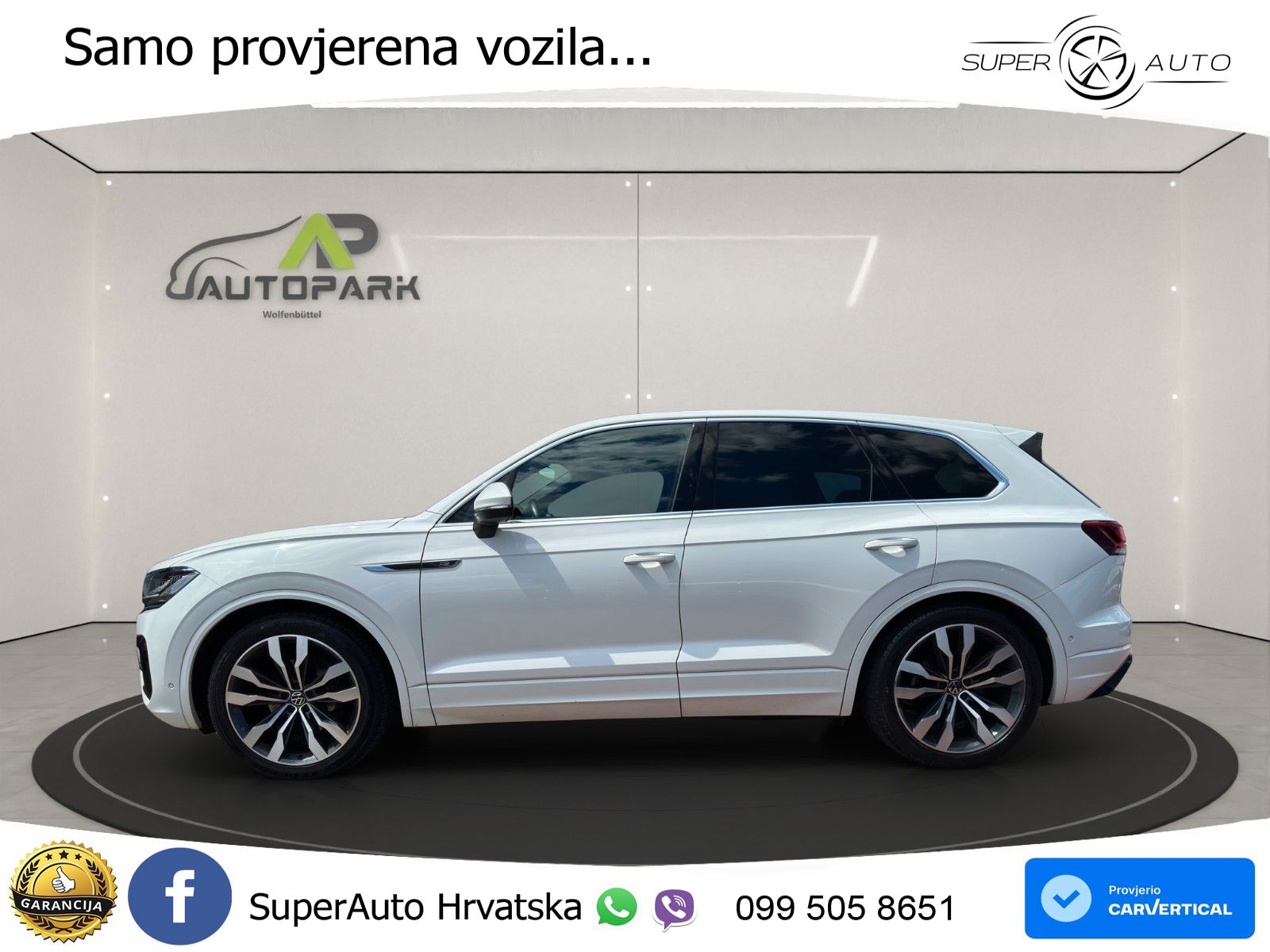 Volkswagen Touareg 3.0 V6 TDI (231 KS) 4MOTION Tiptronic R-Line ZRAČNI+ACC+GR SJED+KAM