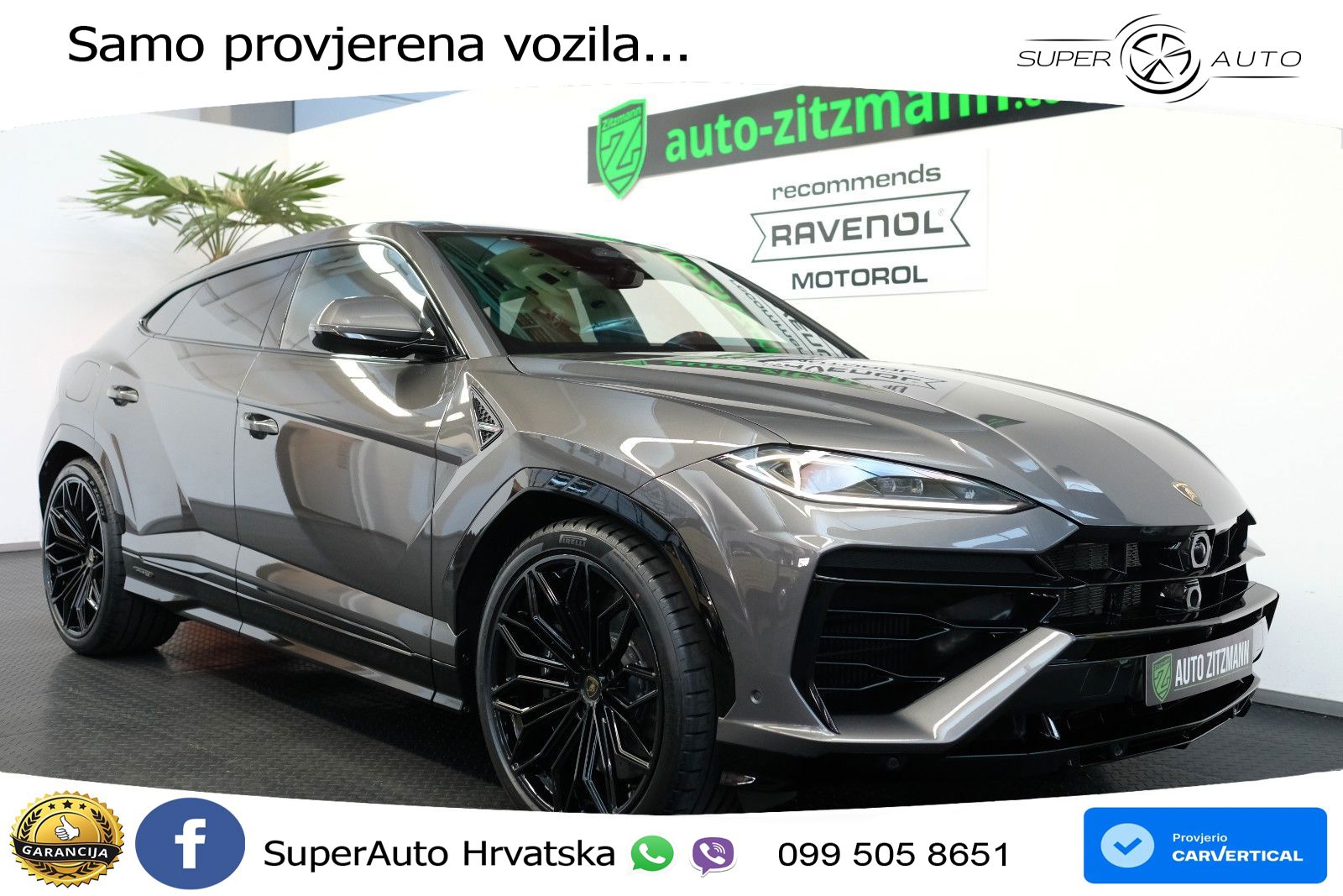 Lamborghini Urus SE 4.0 V8 (800 KS) 4WD Automatic LED+GR SJED+ACC