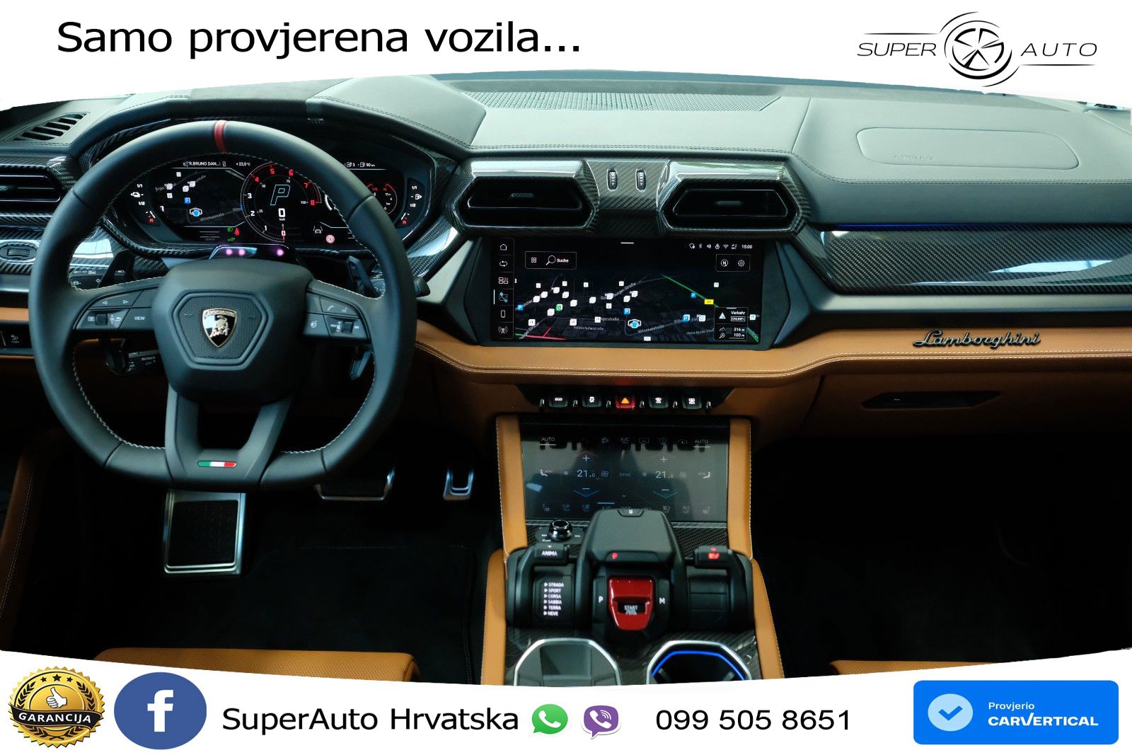 Lamborghini Urus SE 4.0 V8 (800 KS) 4WD Automatic LED+GR SJED+ACC