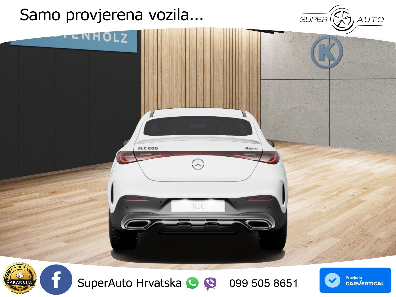 Mercedes GLC Coupe 200 (204 KS) 4MATIC 9G-TRONIC AMG ACC+GR SJED+360+PANO