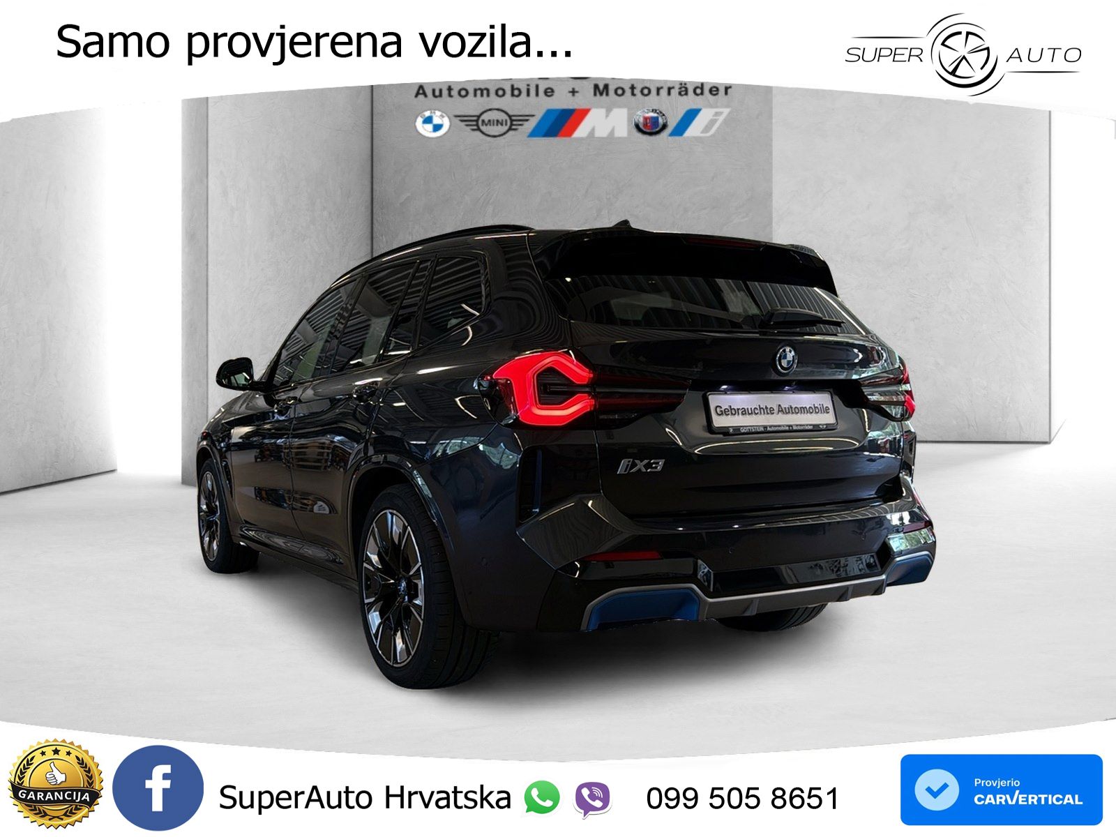 BMW iX3 80 kWh (286 KS)