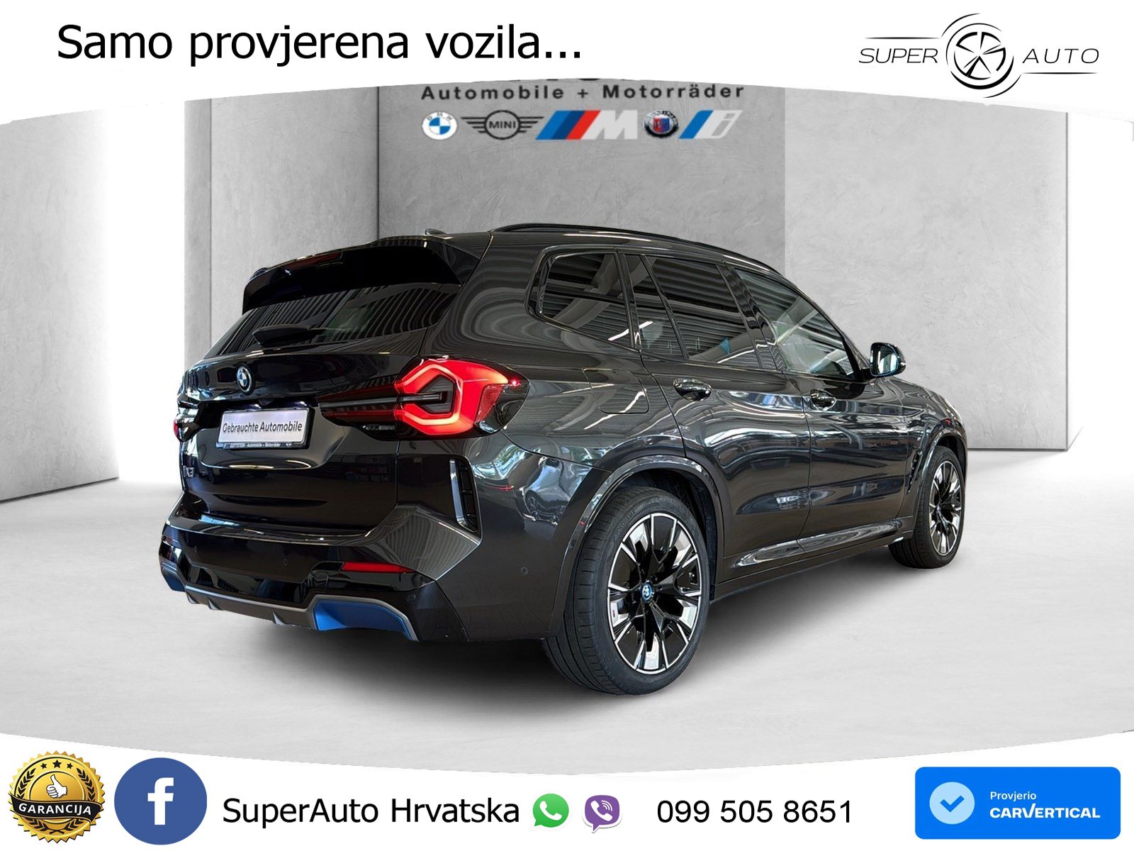 BMW iX3 80 kWh (286 KS)