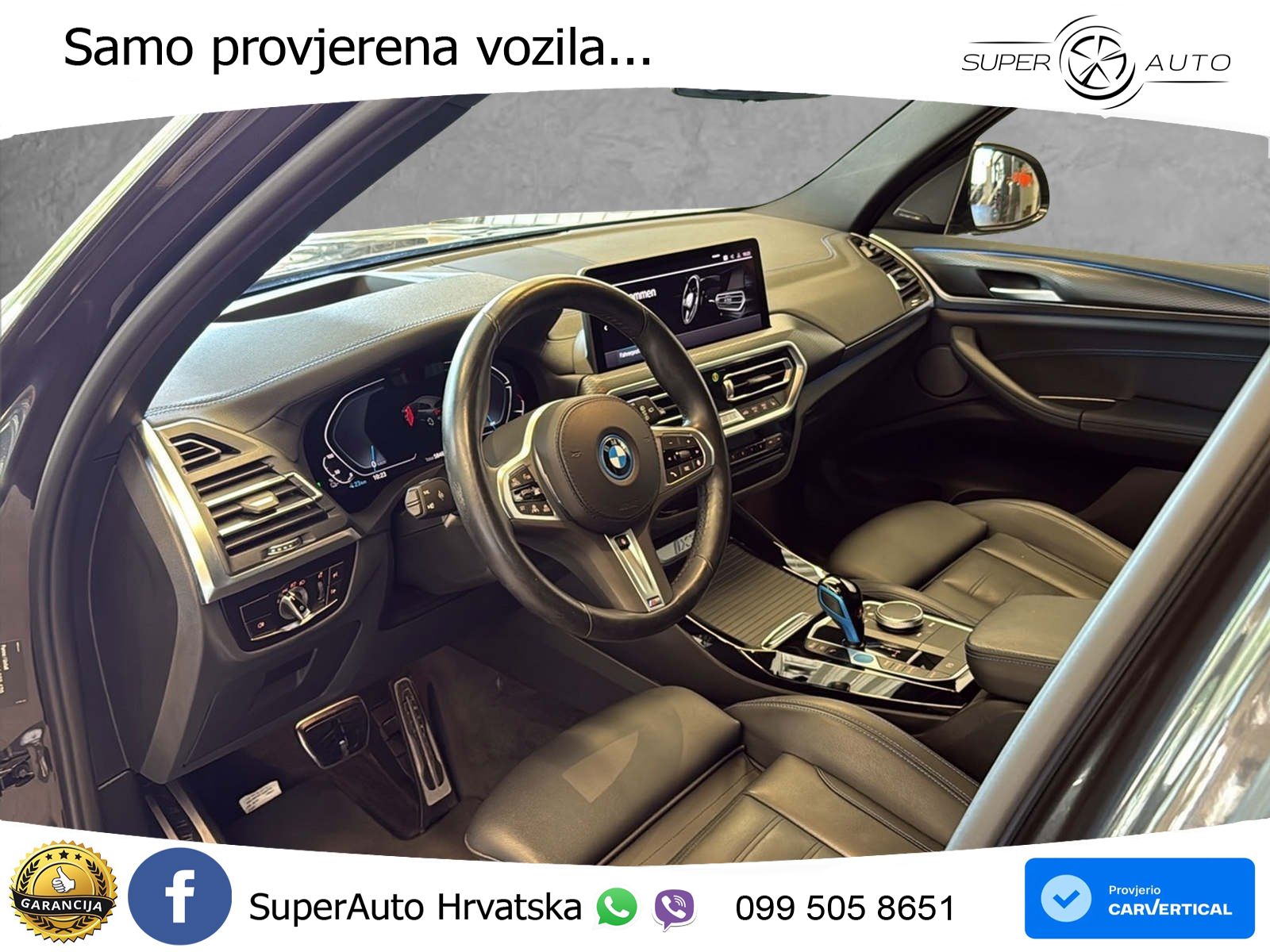 BMW iX3 80 kWh (286 KS)