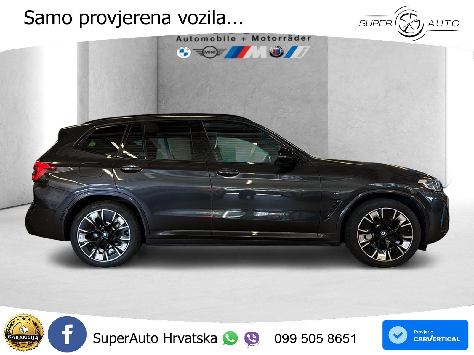 BMW iX3 80 kWh (286 KS)
