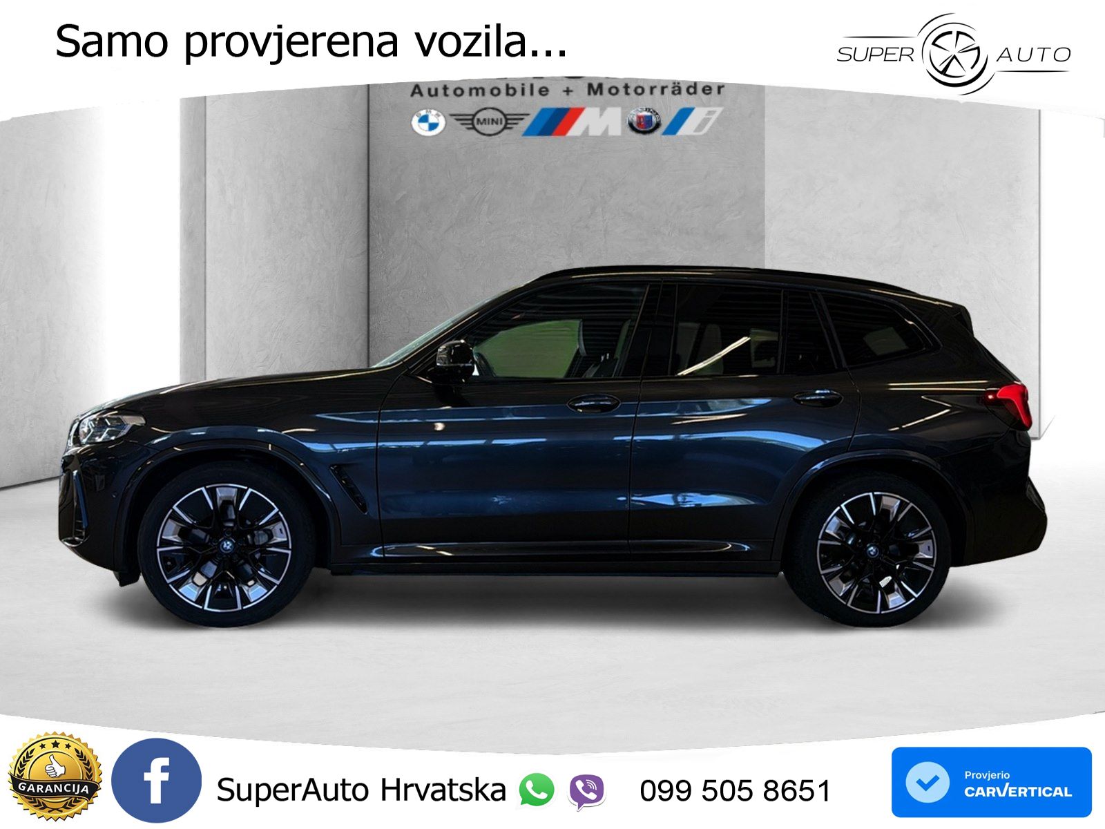 BMW iX3 80 kWh (286 KS)