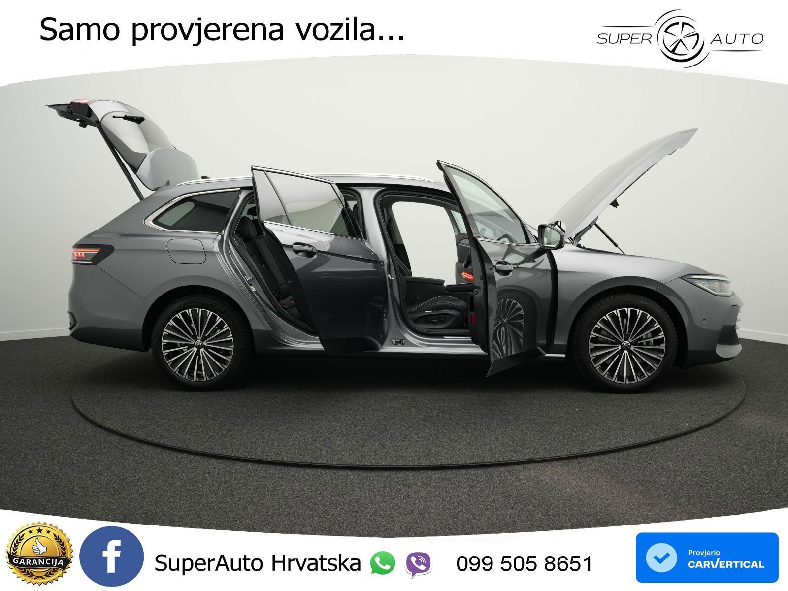 Volkswagen Passat Variant 1.5 TSI (204 KS) eHybrid DSG Elegance MATRIX+GR SJED+KAM