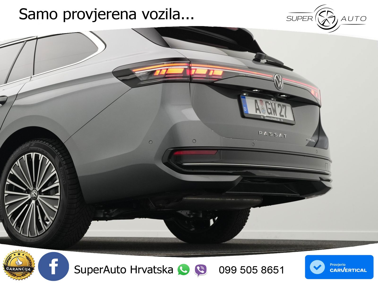 Volkswagen Passat Variant 1.5 TSI (204 KS) eHybrid DSG Elegance MATRIX+GR SJED+KAM