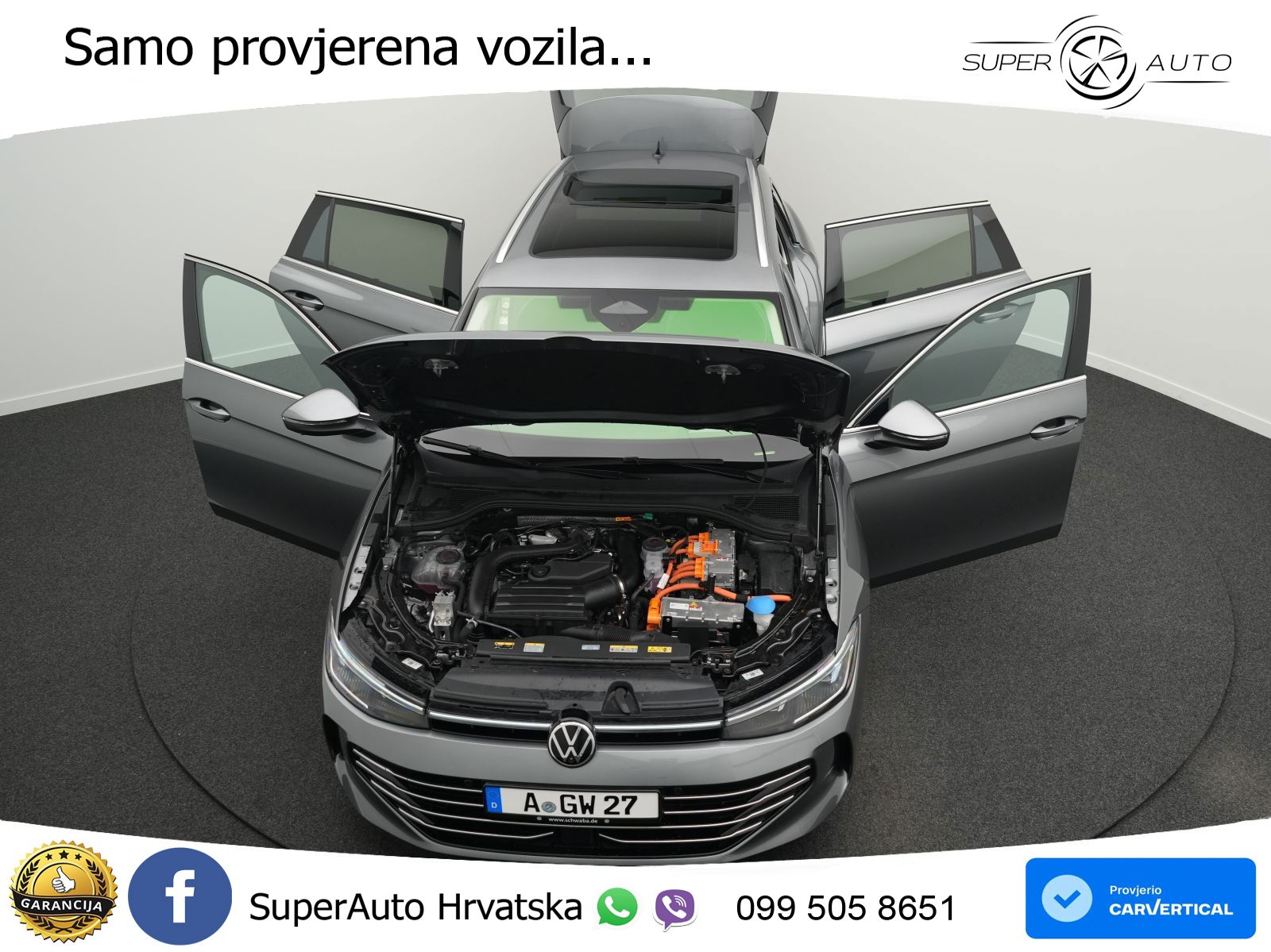 Volkswagen Passat Variant 1.5 TSI (204 KS) eHybrid DSG Elegance MATRIX+GR SJED+KAM