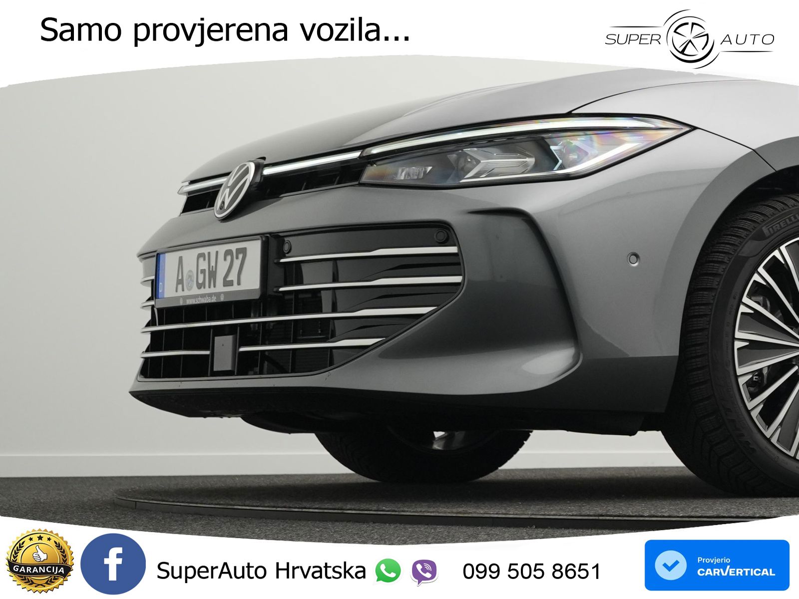 Volkswagen Passat Variant 1.5 TSI (204 KS) eHybrid DSG Elegance MATRIX+GR SJED+KAM