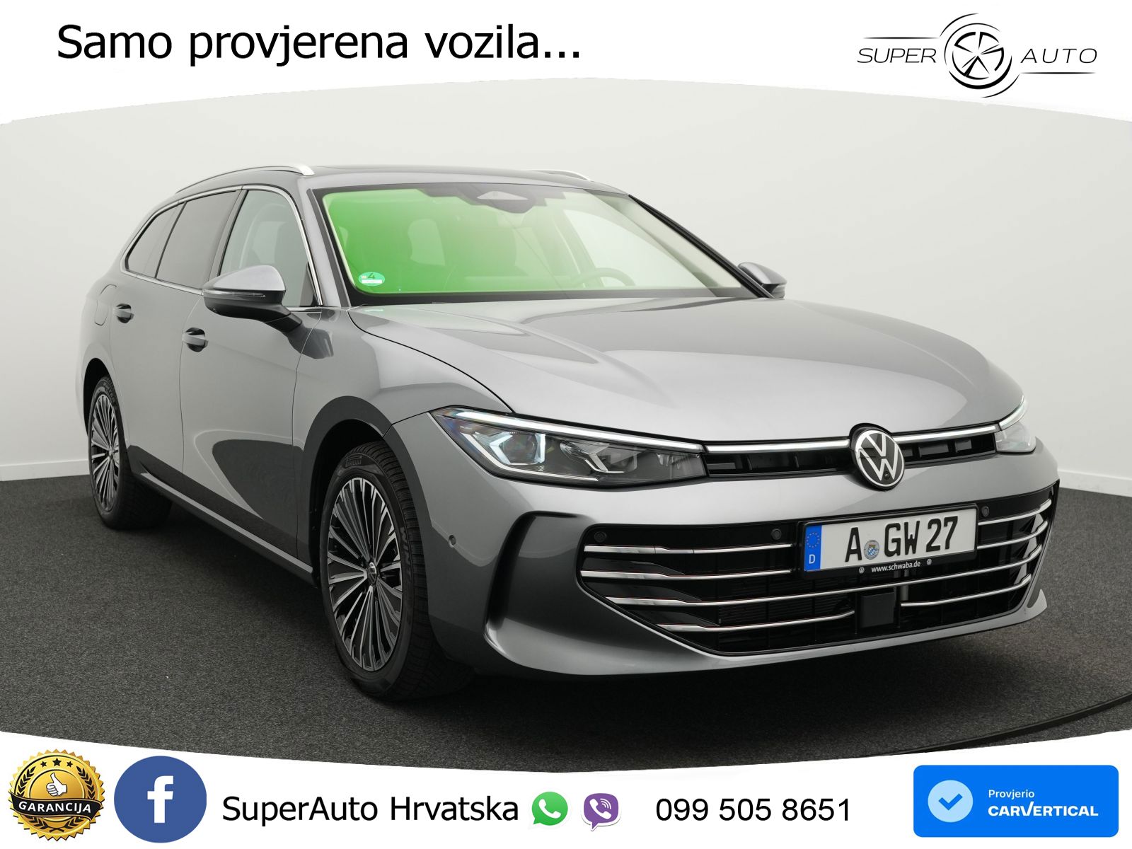 Volkswagen Passat Variant 1.5 TSI (204 KS) eHybrid DSG Elegance MATRIX+GR SJED+KAM