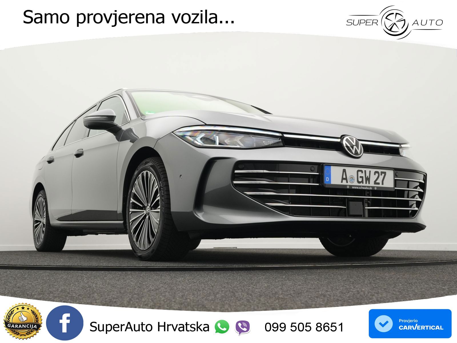 Volkswagen Passat Variant 1.5 TSI (204 KS) eHybrid DSG Elegance MATRIX+GR SJED+KAM