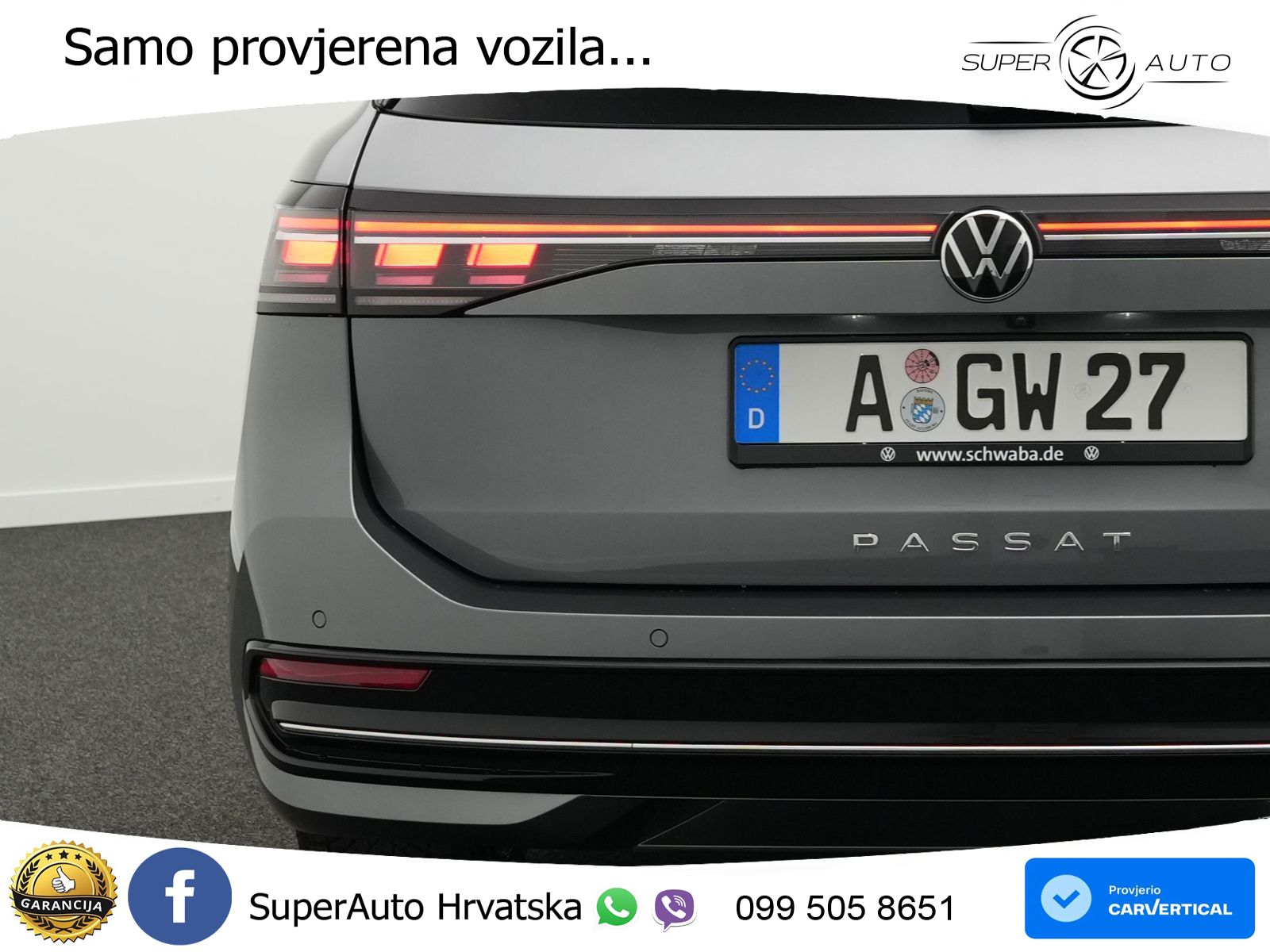 Volkswagen Passat Variant 1.5 TSI (204 KS) eHybrid DSG Elegance MATRIX+GR SJED+KAM