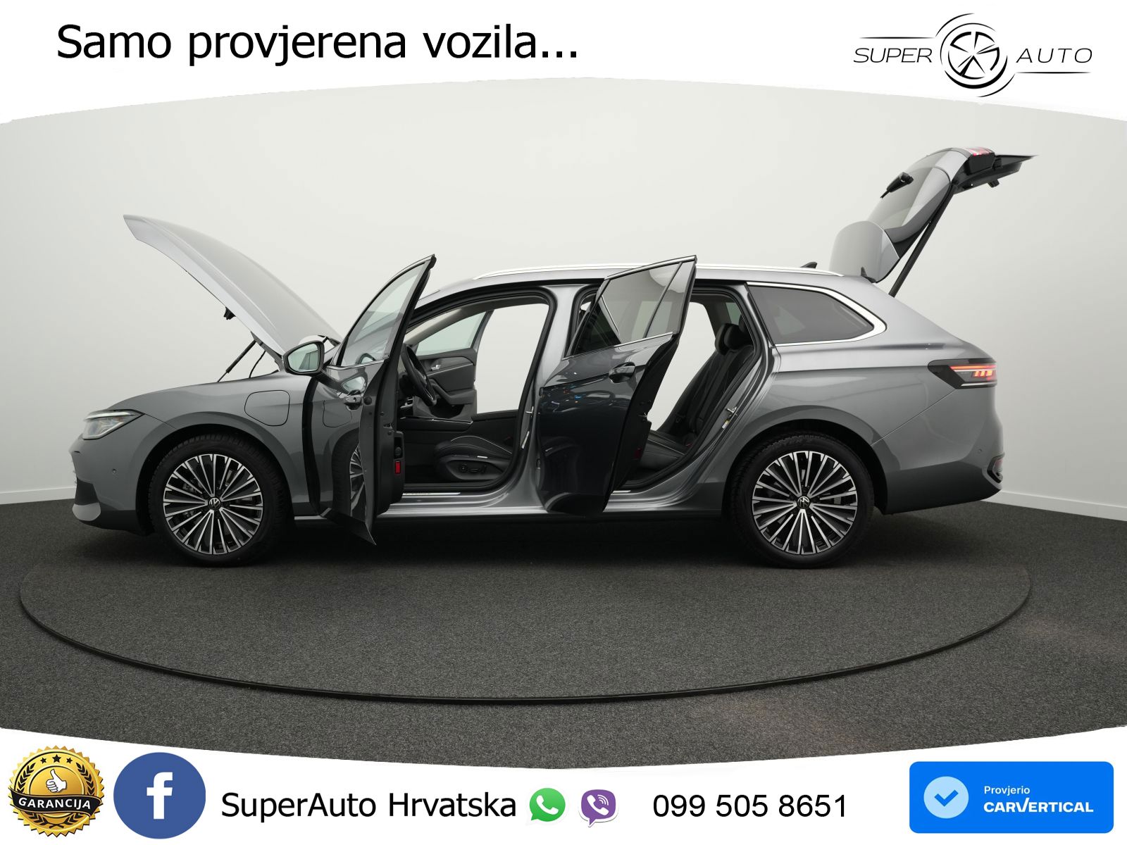 Volkswagen Passat Variant 1.5 TSI (204 KS) eHybrid DSG Elegance MATRIX+GR SJED+KAM
