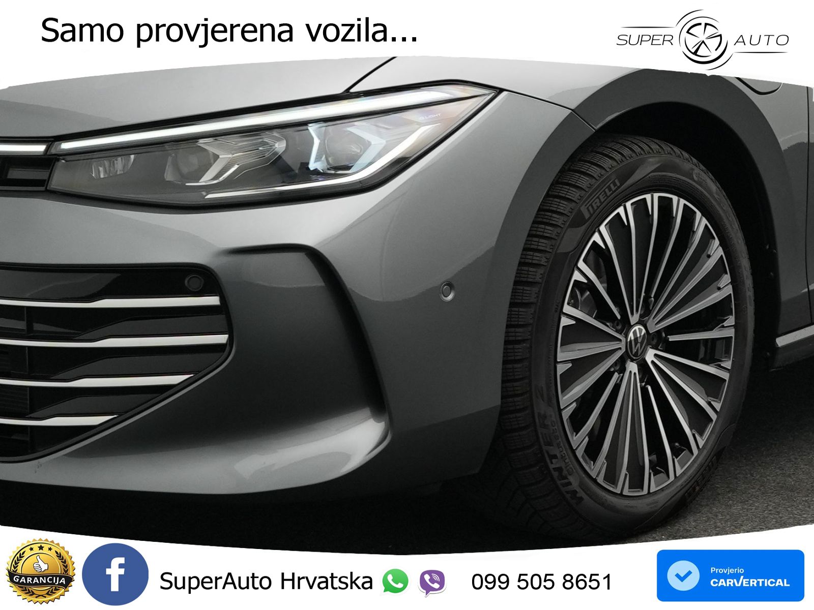 Volkswagen Passat Variant 1.5 TSI (204 KS) eHybrid DSG Elegance MATRIX+GR SJED+KAM
