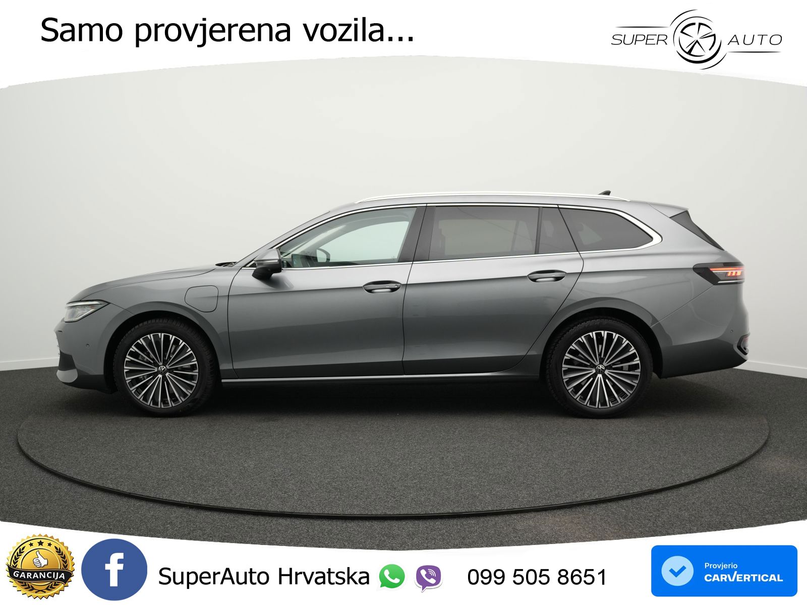 Volkswagen Passat Variant 1.5 TSI (204 KS) eHybrid DSG Elegance MATRIX+GR SJED+KAM