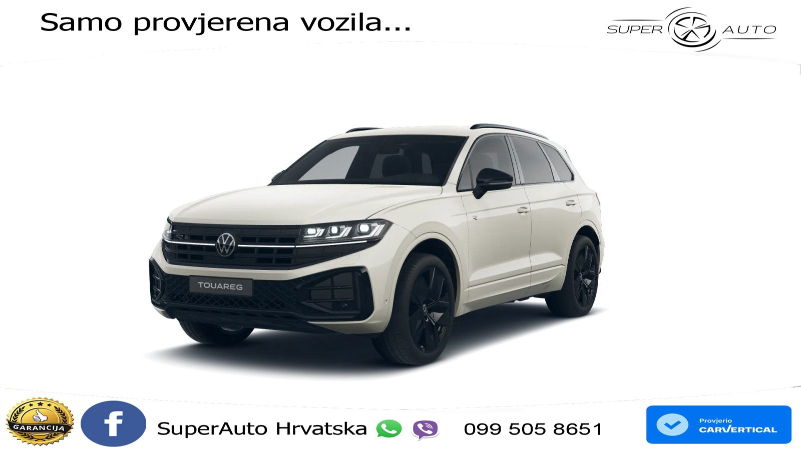 Volkswagen Touareg 3.0 V6 TFSI (340 KS) 4MOTION Tiptronic ZRAČNI+ACC+4xGR SJED+KAM