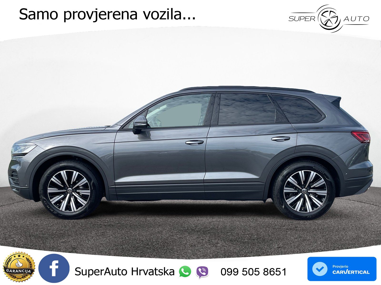 Volkswagen Touareg 3.0 V6 TDI (286 KS) 4MOTION Tiptronic ZRAČNI+ACC+GR SJED+KAM+PANO