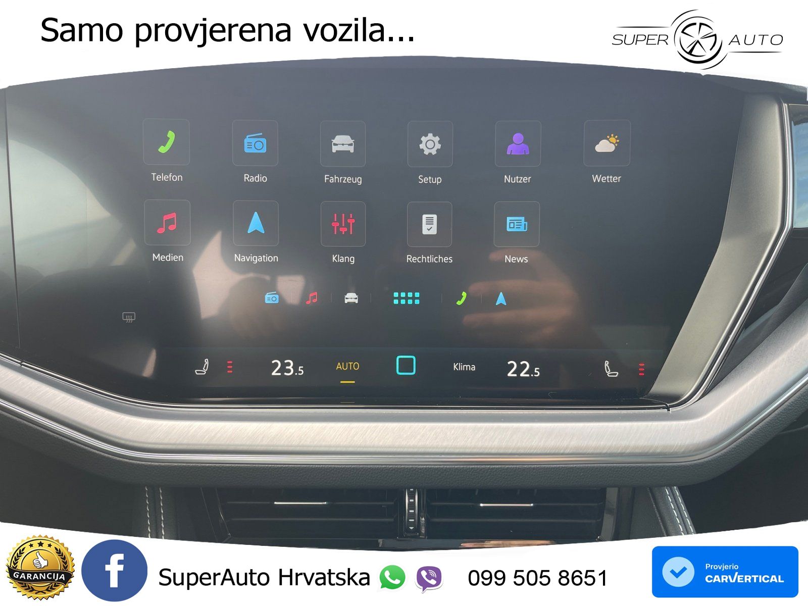 Volkswagen Touareg 3.0 V6 TDI (286 KS) 4MOTION Tiptronic ZRAČNI+ACC+GR SJED+KAM+PANO