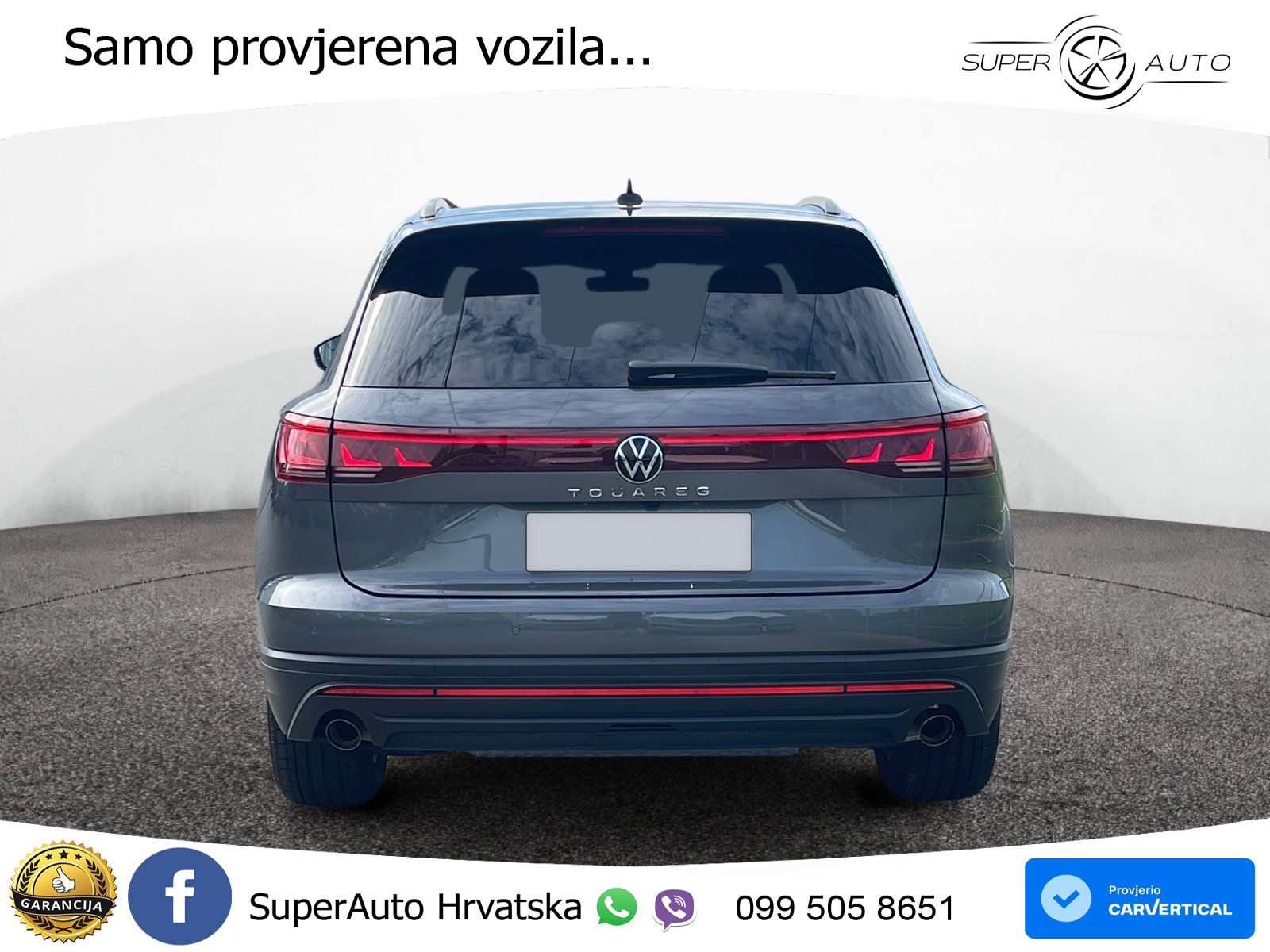 Volkswagen Touareg 3.0 V6 TDI (286 KS) 4MOTION Tiptronic ZRAČNI+ACC+GR SJED+KAM+PANO