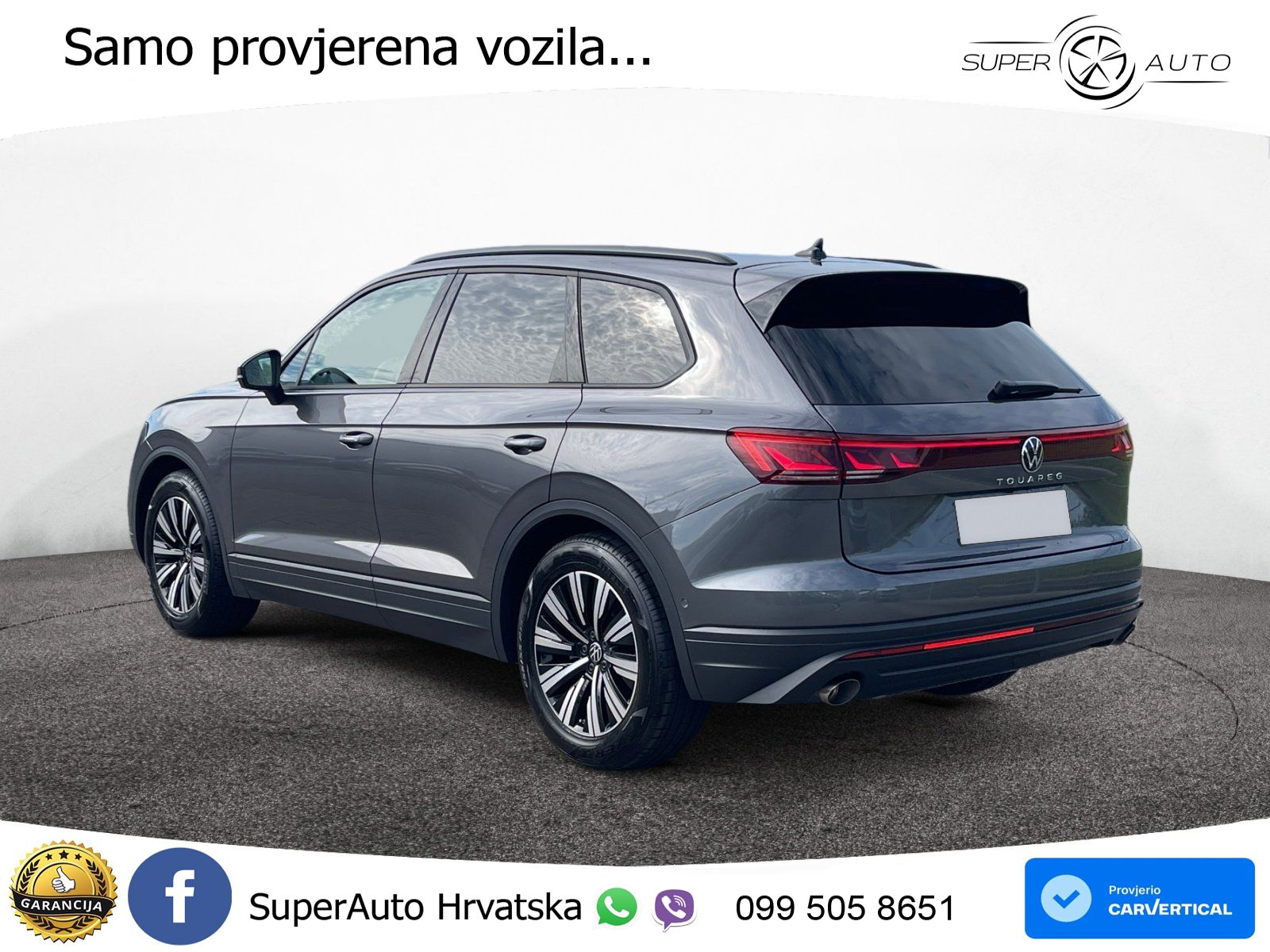Volkswagen Touareg 3.0 V6 TDI (286 KS) 4MOTION Tiptronic ZRAČNI+ACC+GR SJED+KAM+PANO