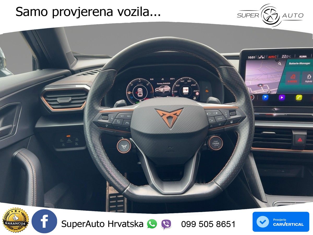 Cupra Formentor 1.4 TSI (245 KS) e-Hybrid DSG VZ LED+GR SJED+ACC