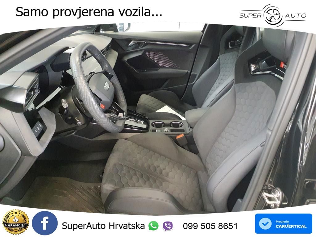 Audi RS3 Sedan 2.5 TFSI (400 KS) quattro S tronic MATRIX+GR SJED+KAM